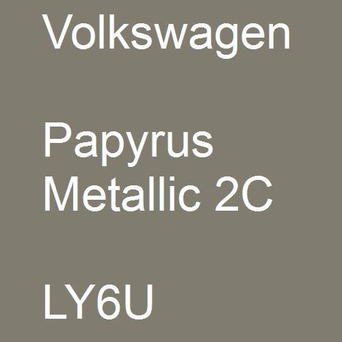 Volkswagen, Papyrus Metallic 2C, LY6U.